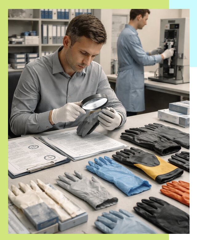 Сертификация перчаток и средств защиты продукции в Магадане