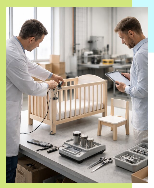 Сертификация детской мебели и проверка безопасности в Магадане