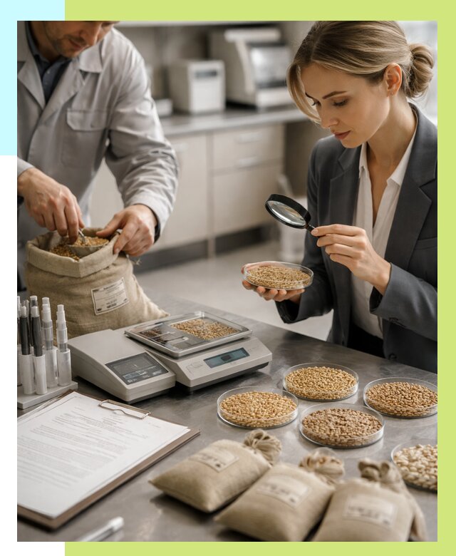 Сертификация зерна в Магадане по цене от 15335 р. | Алешин-Мгд