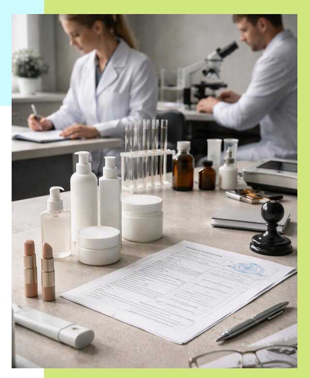 Сертификация косметики в Магадане от 20446 р. - Алешин-Мгд