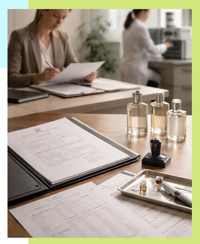 Сертификация парфюмерии в Магадане от 15335 р. | Алешин-Мгд