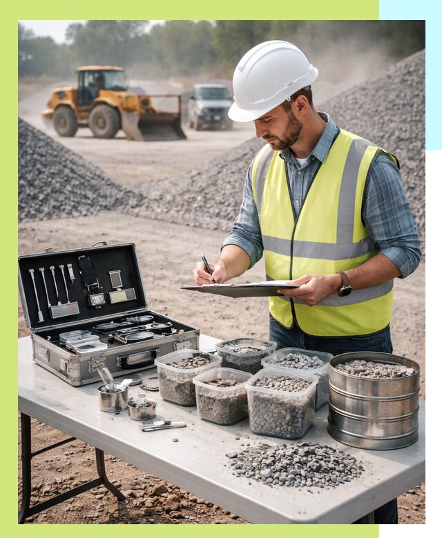 Сертификация щебня в Магадане по ГОСТу и техническим требованиям