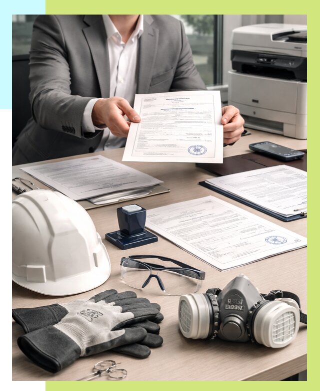 Сертификация СИЗ в Магадане от 15335 р. | Алешин-Мгд оформить