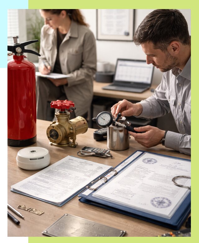 Сертификация пожарного оборудования в Магадане от 15335 р.|Алешин-Мгд