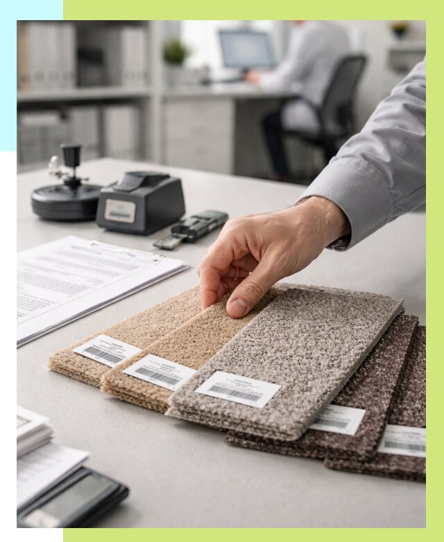 Сертификация ковролина в Магадане от 15335 р., Алешин-Мгд