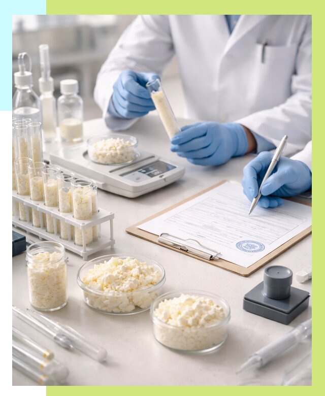 Сертификация творога в Магадане от 12268 р. под ключ | Алешин-Мгд