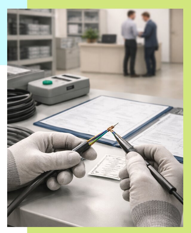 Сертификация провода в Магадане от 18401 р. в Алешин-Мгд