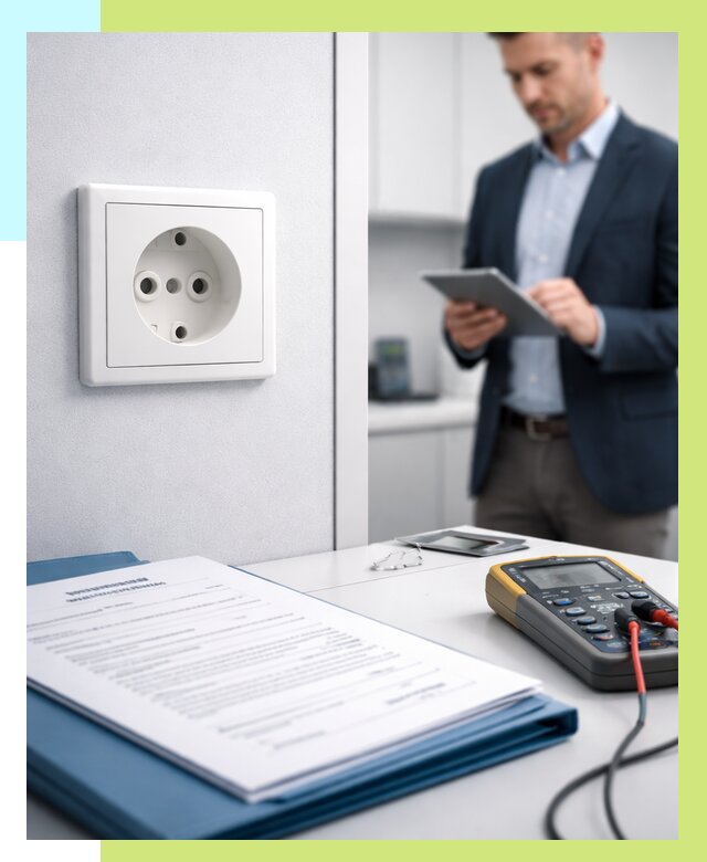 Сертификация розеток в Магадане от 8690 р. | Алешин-Мгд