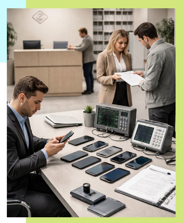 Сертификация телефонов в Магадане от 25558 р. под ключ | Алешин-Мгд