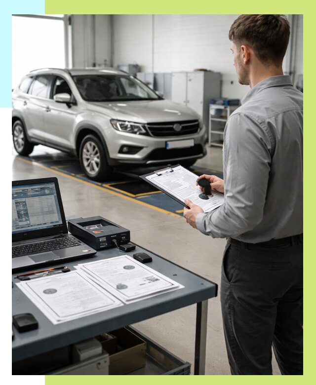 Сертификация транспортных средств в Магадане от 12268 р. | Алешин-Мгд