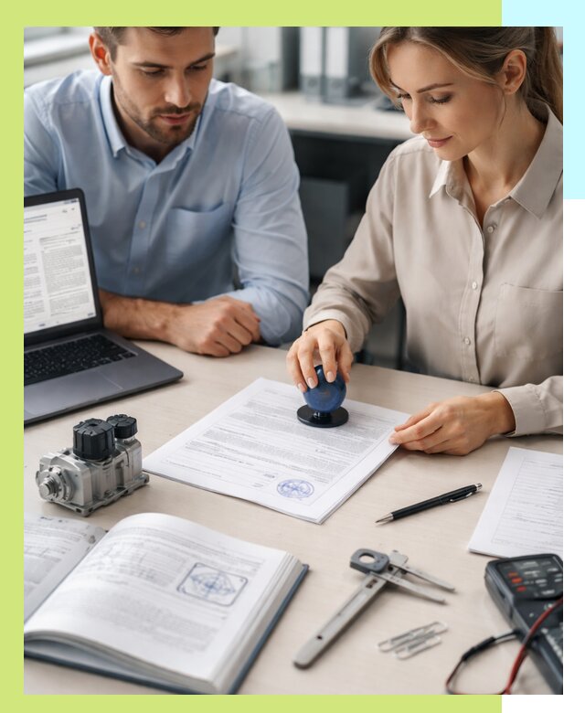 Выдача паспорта изделия и техническая экспертиза продукции в Магадане