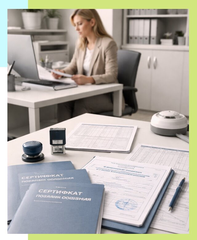 Сертификаты пожарной безопасности в Магадане от 15335 р. | Алешин-Мгд