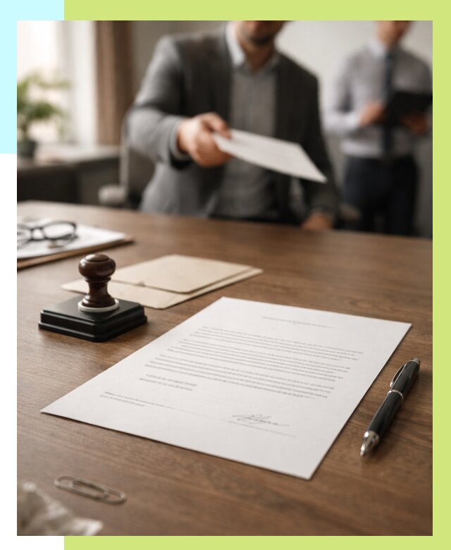 Отказное письмо по сертификации в Магадане от 3578 р. | Алешин-Мгд