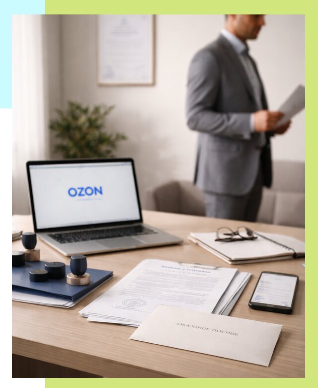 Отказное письмо для Ozon в Магадане от 3578 р. | Алешин-Мгд