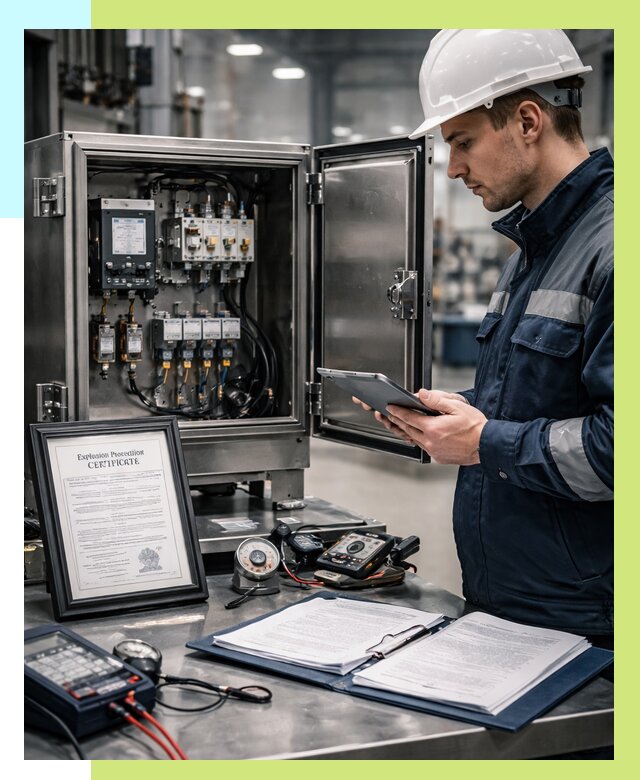 Сертификат взрывозащиты в Магадане от 46004 р. | Алешин-Мгд