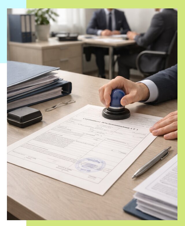 Сертификат происхождения СТ 1 в Магадане от 4600 р. | Алешин-Мгд