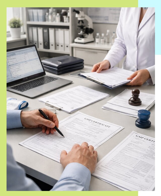 Оформление сертификата GMP в Магадане для фармпроизводства