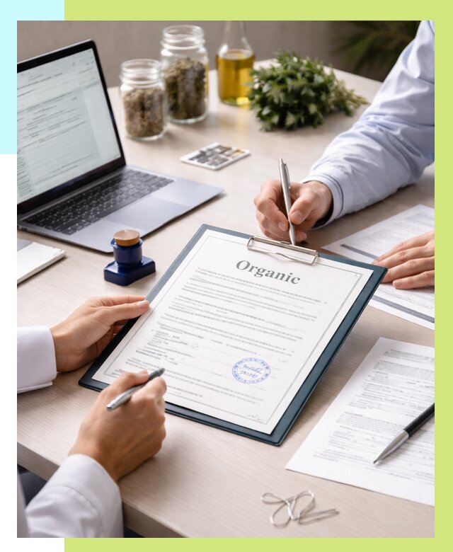 Оформление сертификат органик в Магадане от 30669 р. | Алешин-Мгд