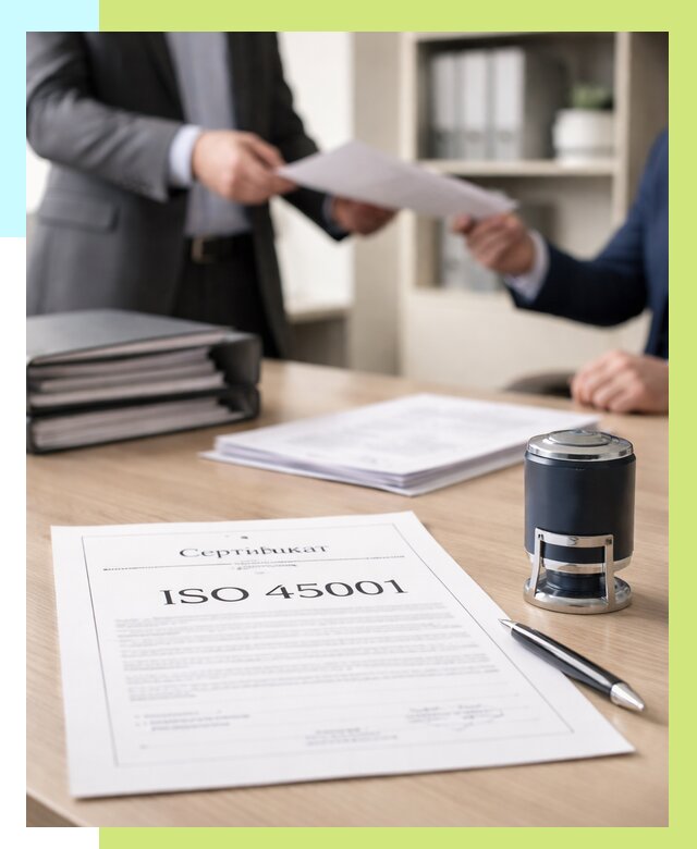 Сертификат ISO 45001 в Магадане под ключ от 46004 р. | Алешин-Мгд