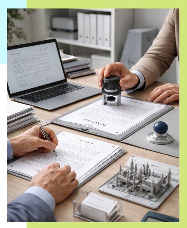 Сертификат ISO 29001 в Магадане под ключ от 76673 р. | Алешин-Мгд