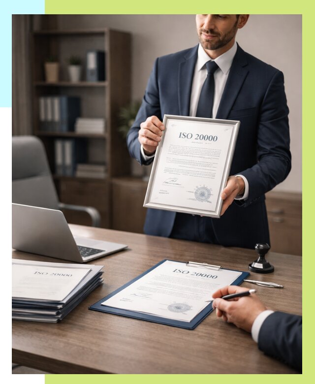 Сертификат ISO 20000 в Магадане под ключ от 122676 р., Алешин-Мгд