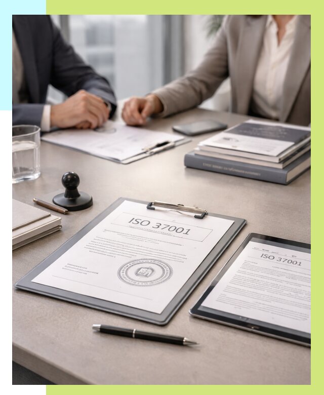 Сертификат ISO 37001 в Магадане оформить от 122676 р. Алешин-Мгд